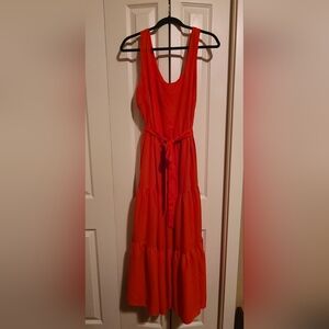 Aura Dress Size L Reddish/Orange